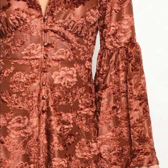 LAST 1❤️EARTH RUSTIC BRICK TONE KIMONO - Picture 4 of 8